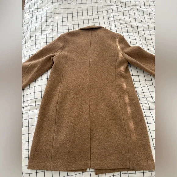 J. CREW DAPHNE TOPCOAT IN ITALIAN BOILED WOOL - Picture 3 of 5